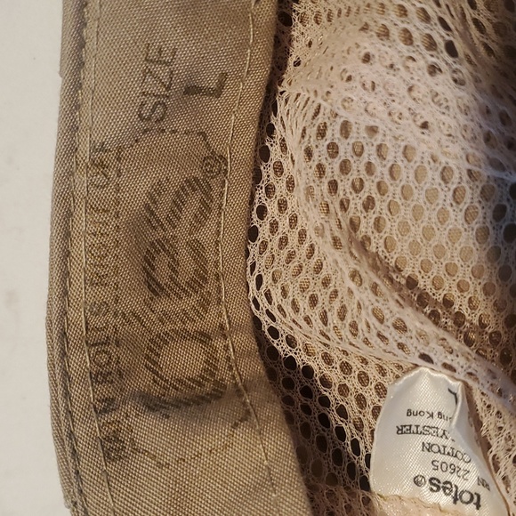 TOTES Men’s Vintage cap hat Sz L - Picture 4 of 6